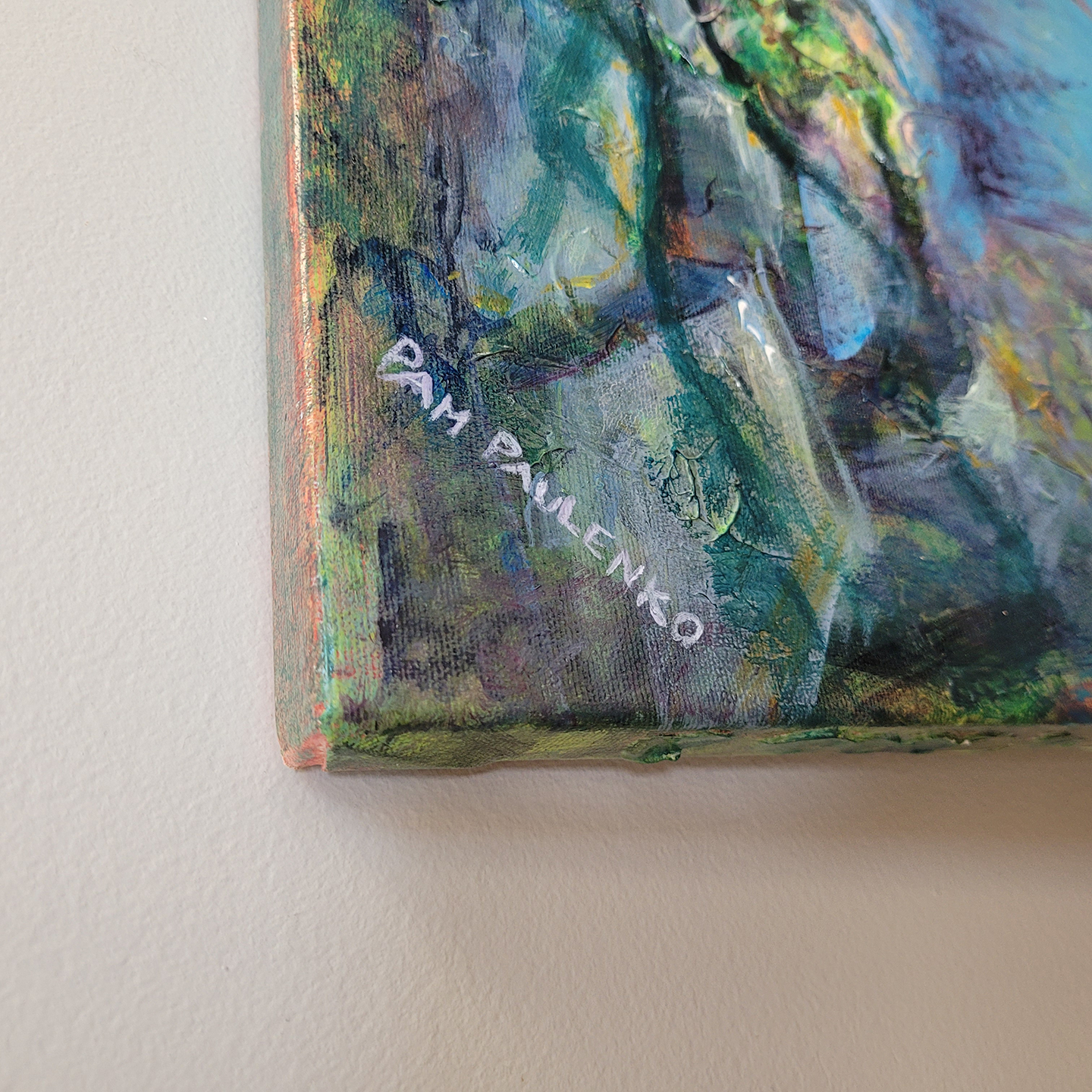 Conversations With Friends | Original Acrylic Painting