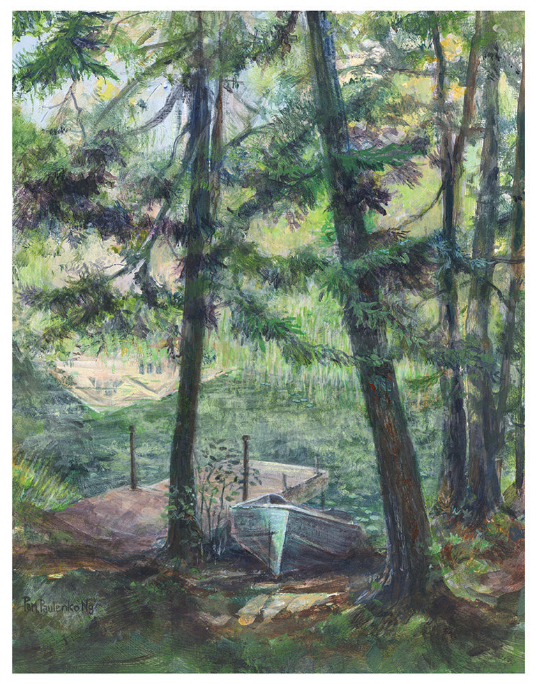 Bobcaygeon Creek Morning Light | Canadian Landscape Art Print