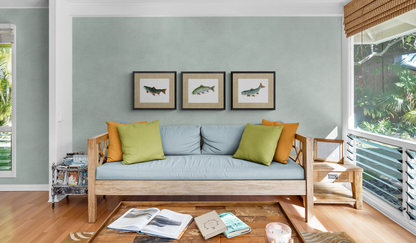 Classic Matte Paper Poster Brook Trout Watercolour - Original Watercolour Art by Canadian Artist Pamela Paulenko, painting Ontario wildlife